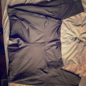 VS leggings, no writing on them